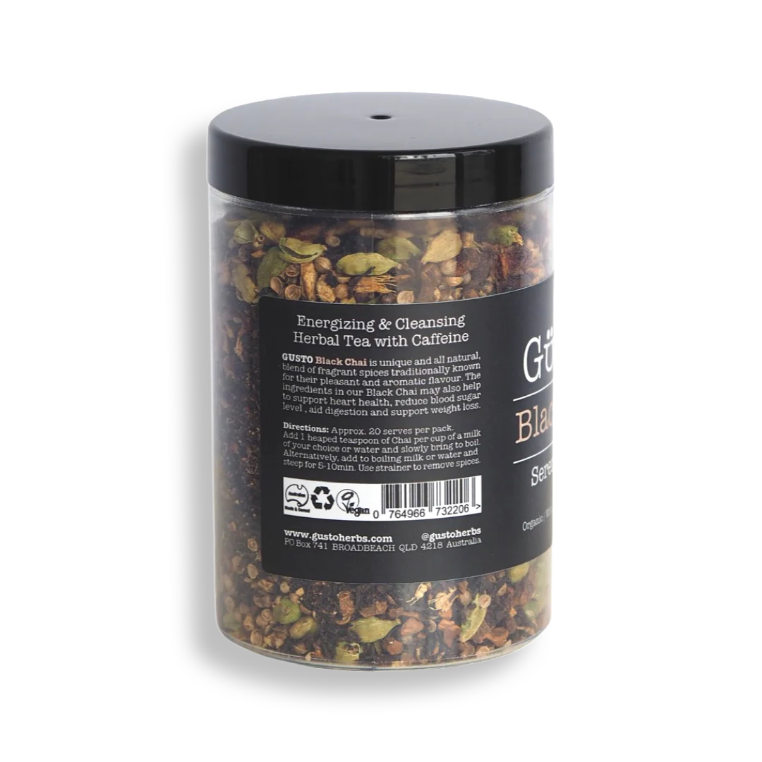 GUSTO | Black Chai - Serendipi-Tea 160g