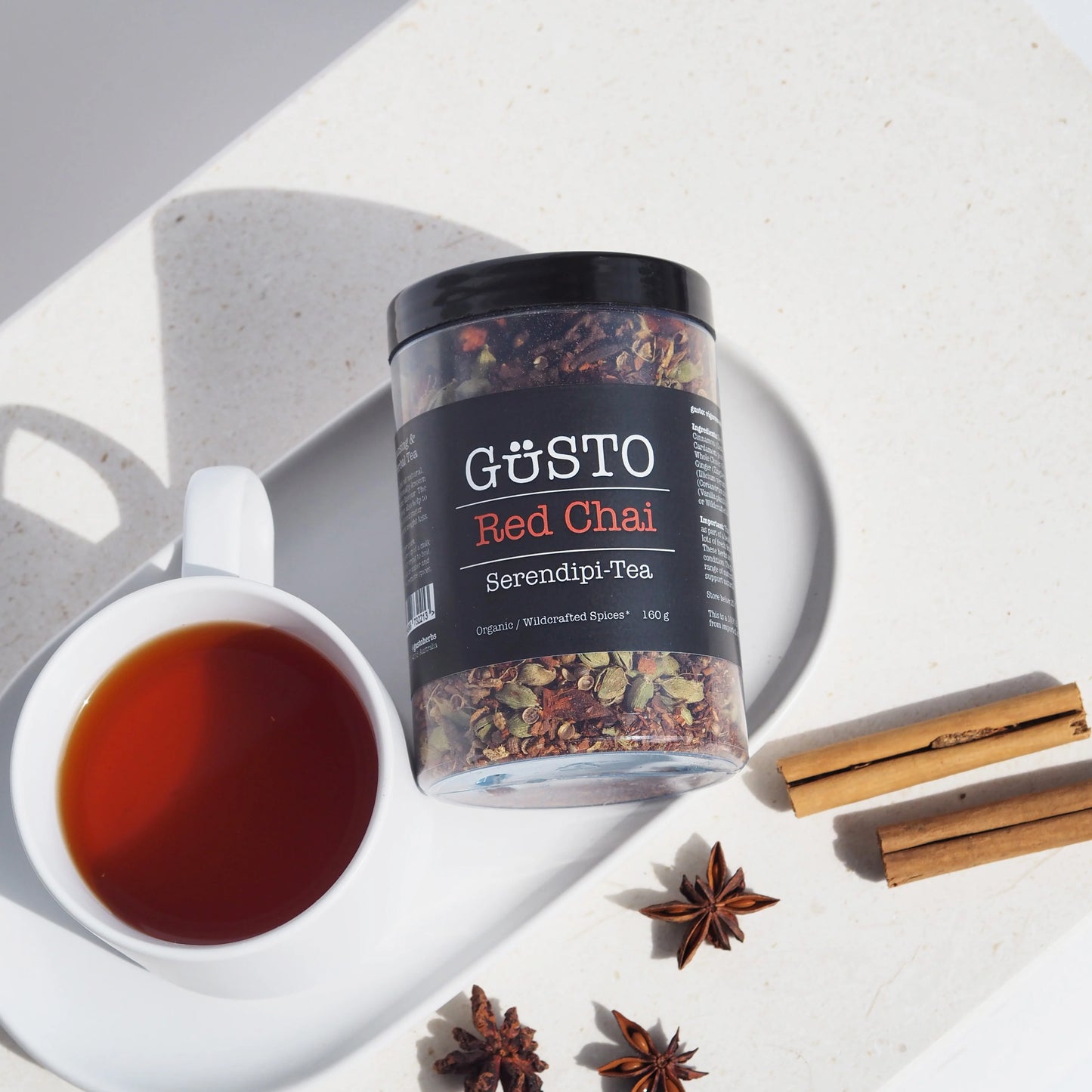 GUSTO | Red Chai - Serendipi-Tea 160g