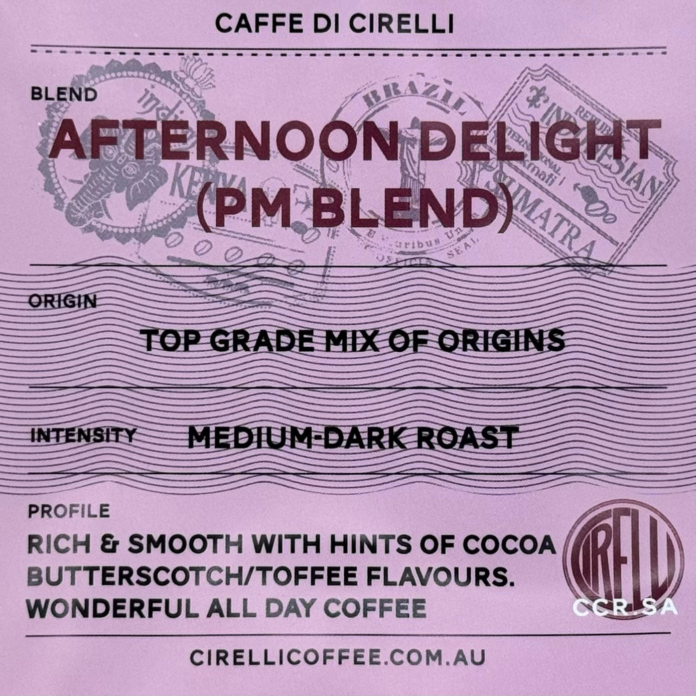 CIRELLI | Afternoon Delight (PM) - Wholebean Coffee